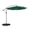 Nature Spring Nature Spring Offset Green Swivel Patio Umbrella 763314XVQ - alternate 1